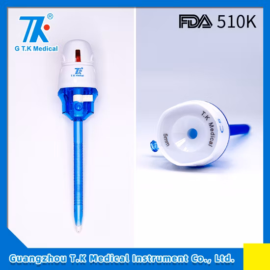 Instrumentos quirúrgicos con láminas médicas del trocar 10m m 12m m de Gtk