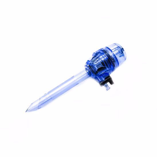 Instrumentos quirúrgicos abdominales de la cánula disponible laparoscópica del trocar 5m m 10m m 12m m