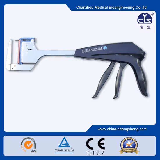 Grapadora lineal desechable, instrumento quirúrgico médico de alta calidad al por mayor