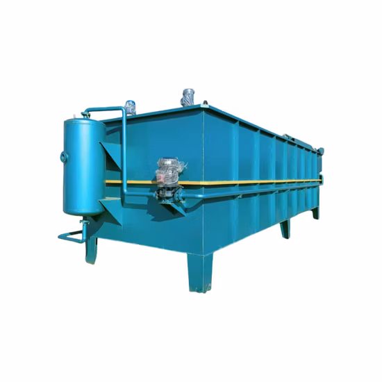 Máquina de flotación por aire disuelto directo de fábrica de China con separador de aceite de electrocoagulación Unidad Daf Eliminación de metales pesados
